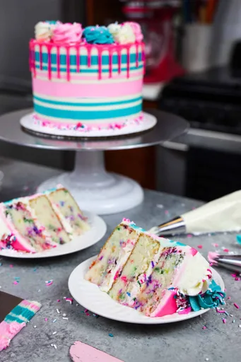 Gluten Free Funfetti Layer Cake