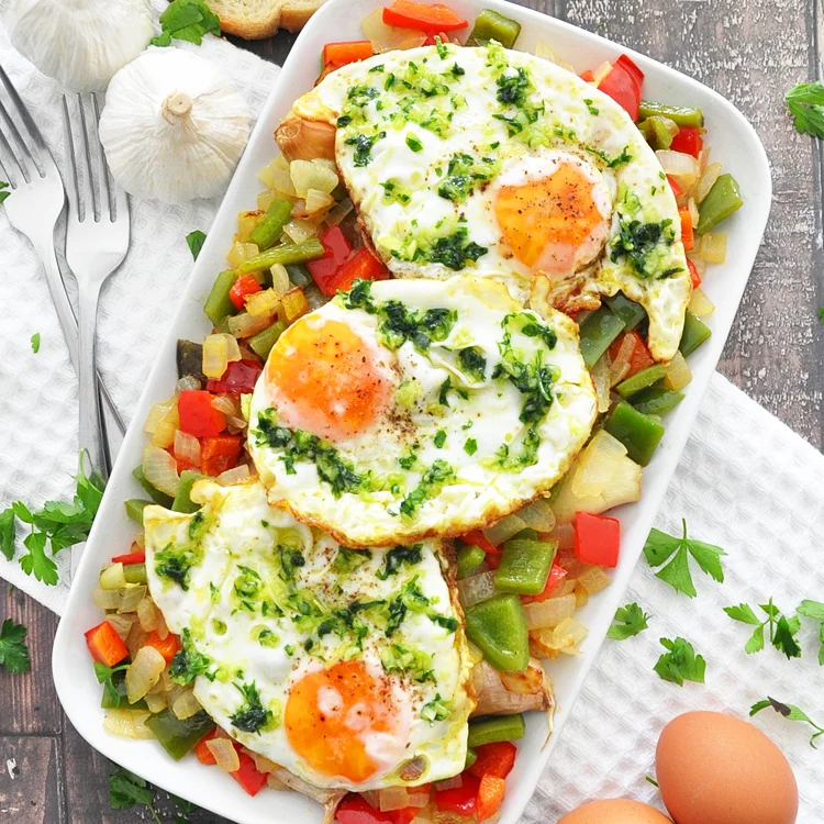 Spanish Poor Man's Eggs | Huevos a lo Pobre