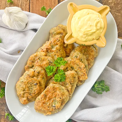 Tortitas de sardinas al estilo español
