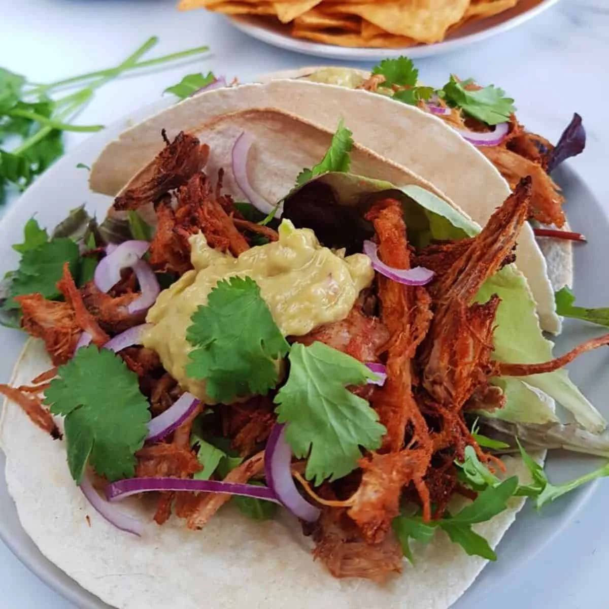 Pork Carnitas - Slow cooker pulled pork tacos
