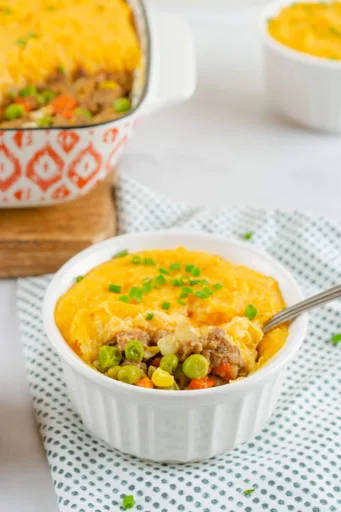Shepherd's Pie with Sweet Potato Topper