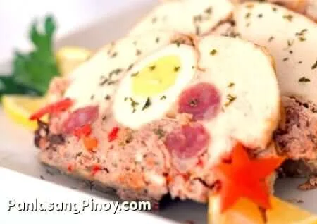 Galantina de pollo