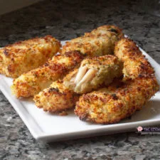 Skinny Baked Crispy Crunchy Fish Sticks