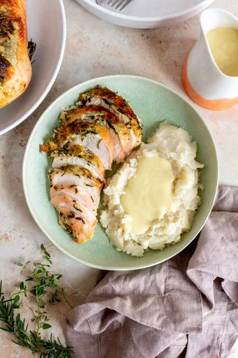 Pechuga de pavo en cocotte