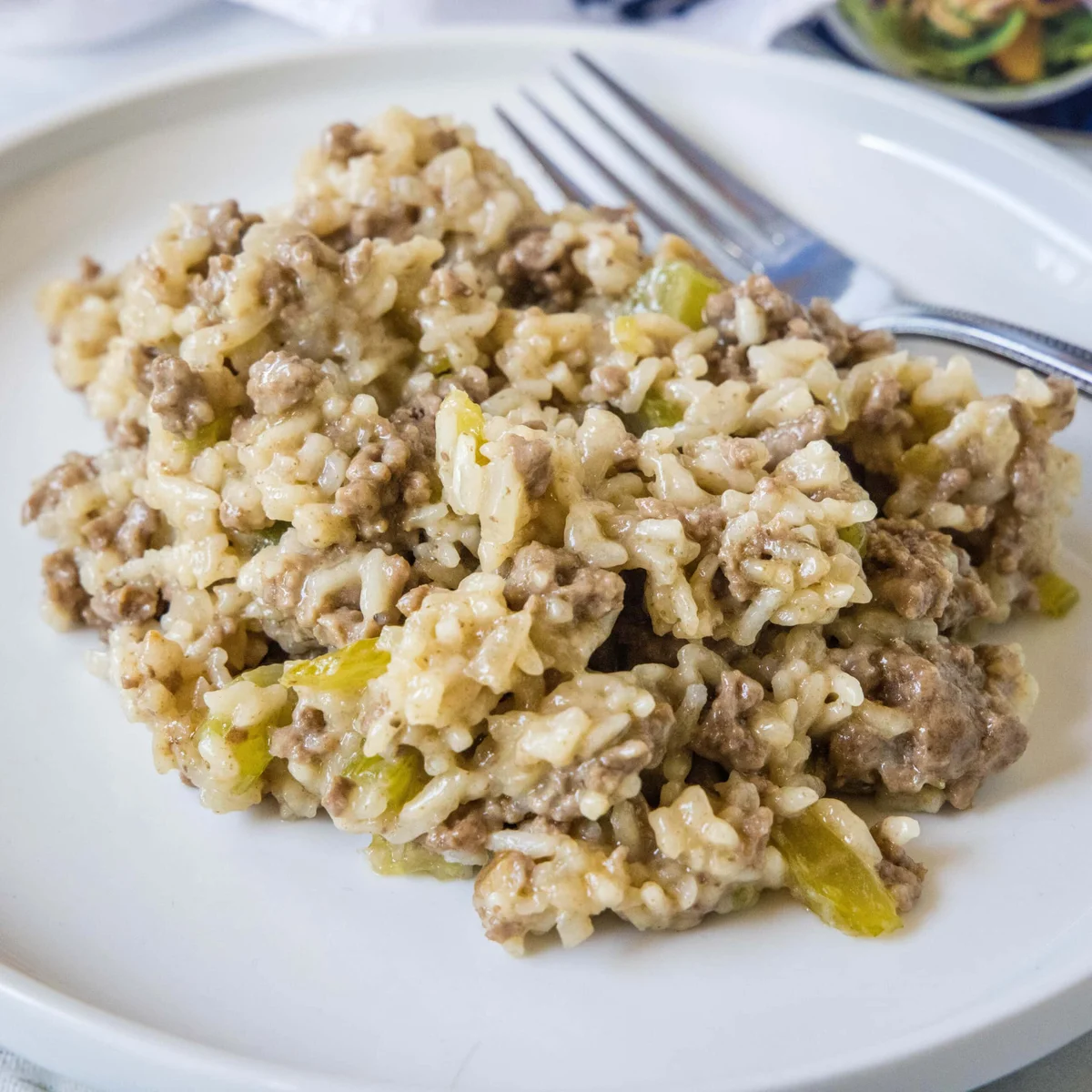 Hamburger Rice Casserole