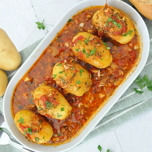 Patatas marinadas granainas