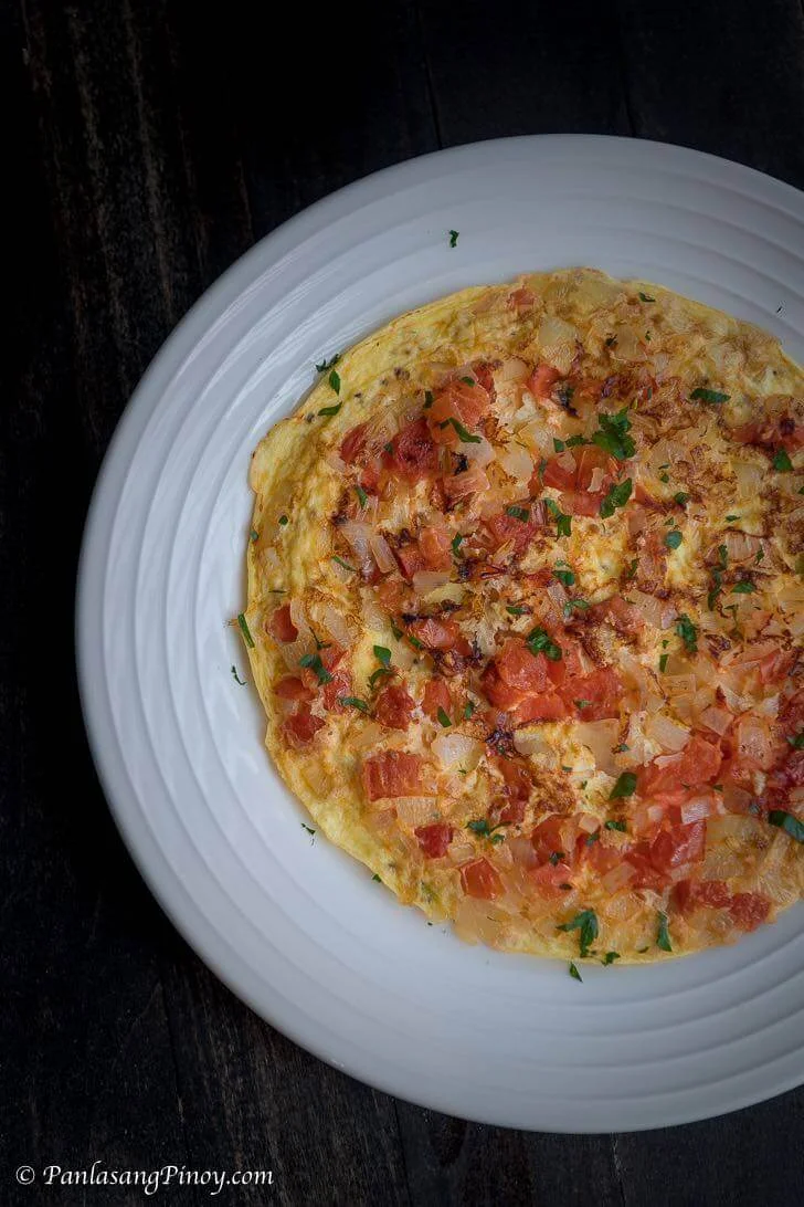 Tortilla estilo filipino