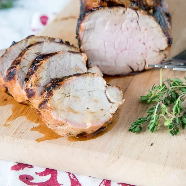 Herb Grilled Pork Tenderloin