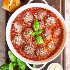 Italian Ricotta Smoked Meatballs Recipe
