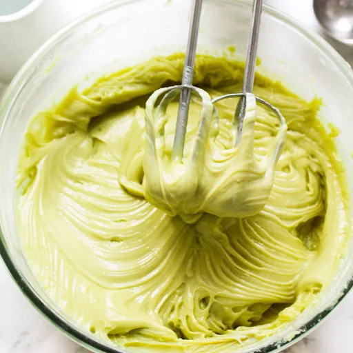 Whipped White Chocolate Pistachio Ganache