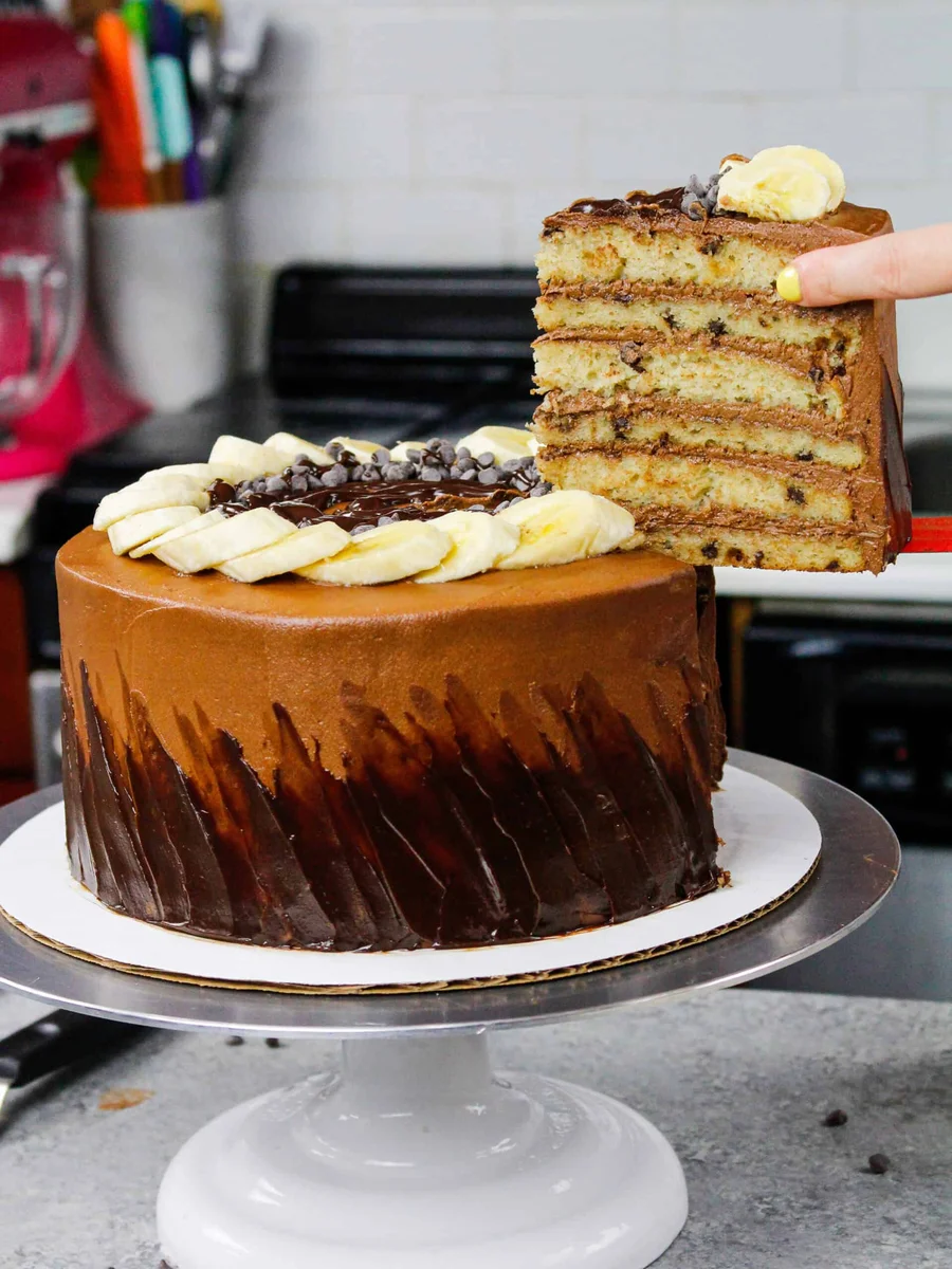 Chocolate Chip Banana Cake