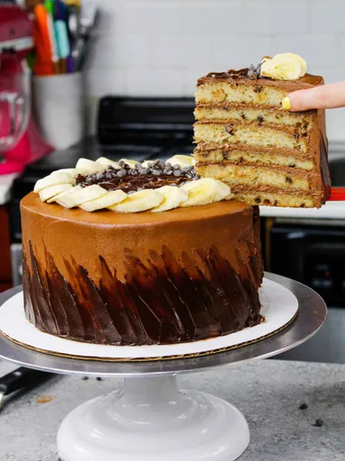 Chocolate Chip Banana Cake