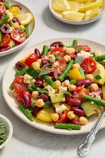 Mediterranean Bean Salad