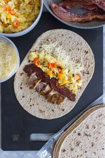 Freezer Friendly Breakfast Burrito
