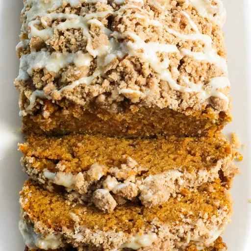 Easy Pumpkin Loaf with Streusel