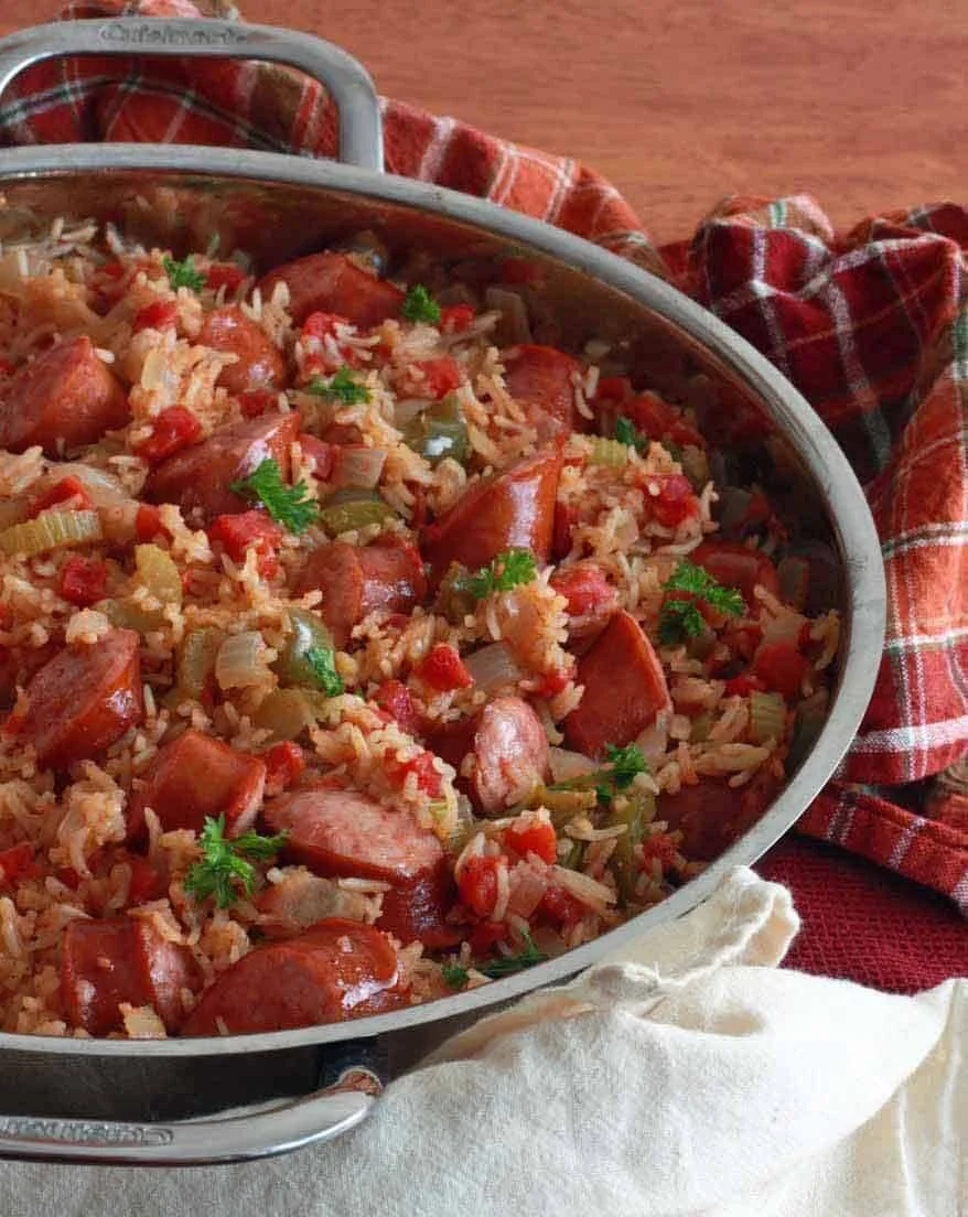 Weeknight Sausage Jambalaya