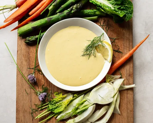 Homemade Fresh Lemon Garlic Aioli