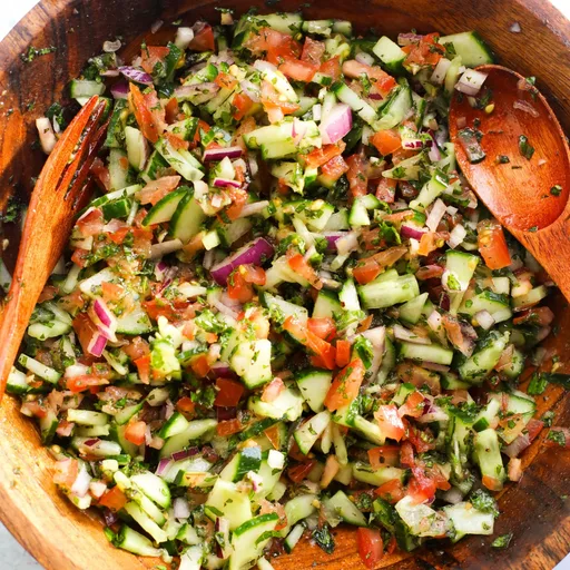 Quick Persian Shirazi Salad