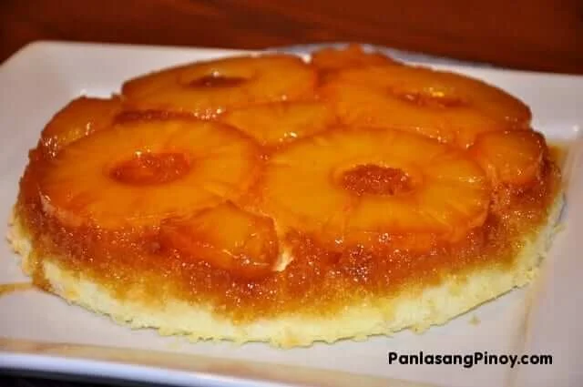 Gâteau renversé à l’ananas