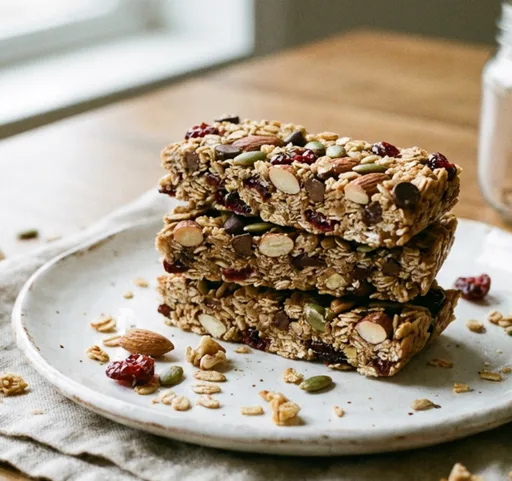 Trail Mix Granola Bars