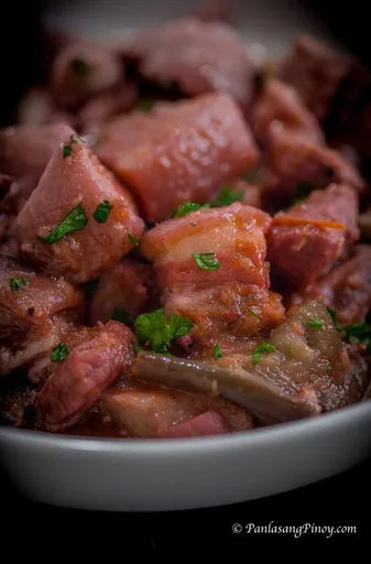 Receta de cerdo binagoongan