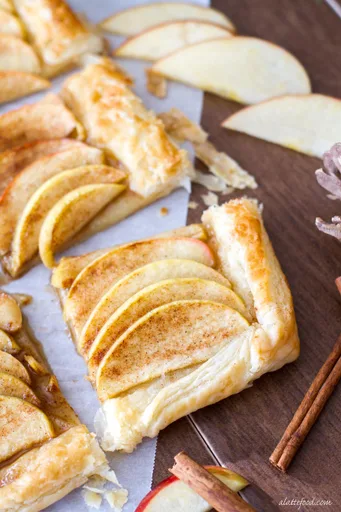 Tarta de manzana de 5 ingredientes