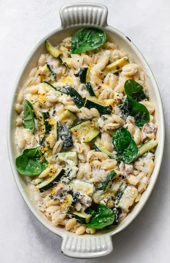 Baked Chicken Zucchini Pasta