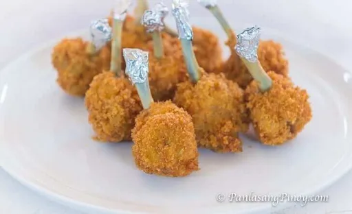 Receta de piruletas de pollo