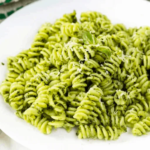 Pasta Cremosa al Pesto de Ajo