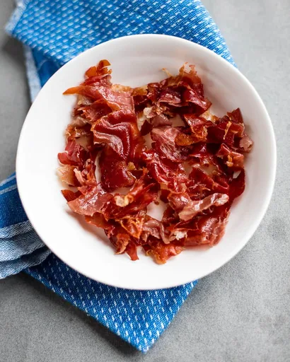 Baked Prosciutto Crisps