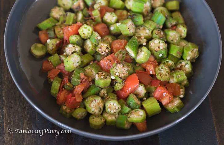 Seared Okra and Tomato Recipe