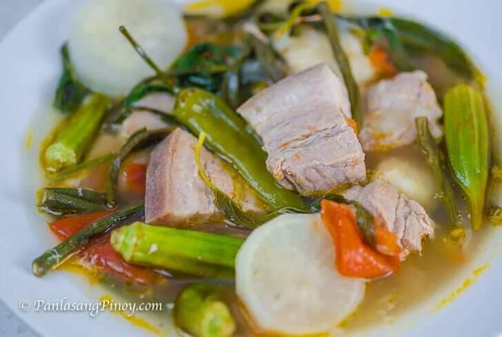 Sinigang na Baboy with Gabi