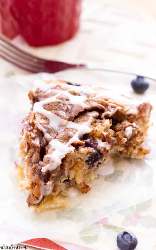 Apple Blueberry Coffee Cake