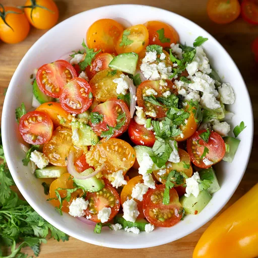 Receta de ensalada de tomates cherry