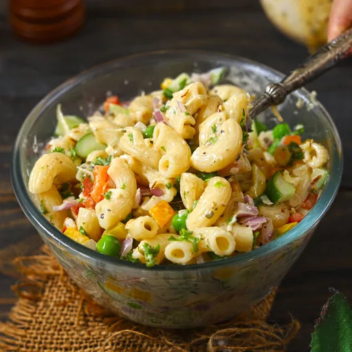 Receta de ensalada de macarrones clásica