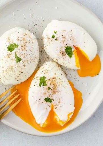 Receta de huevos pochados