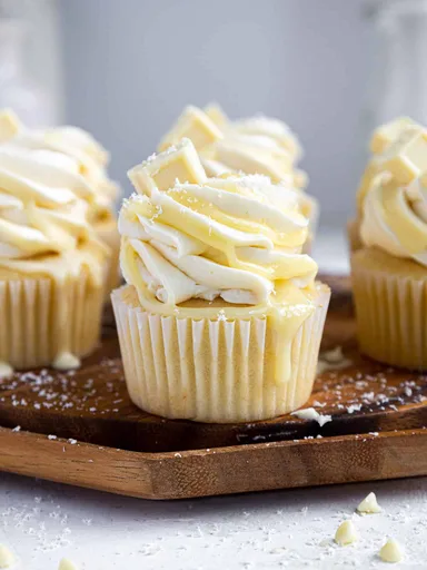 White Chocolate Cupcakes