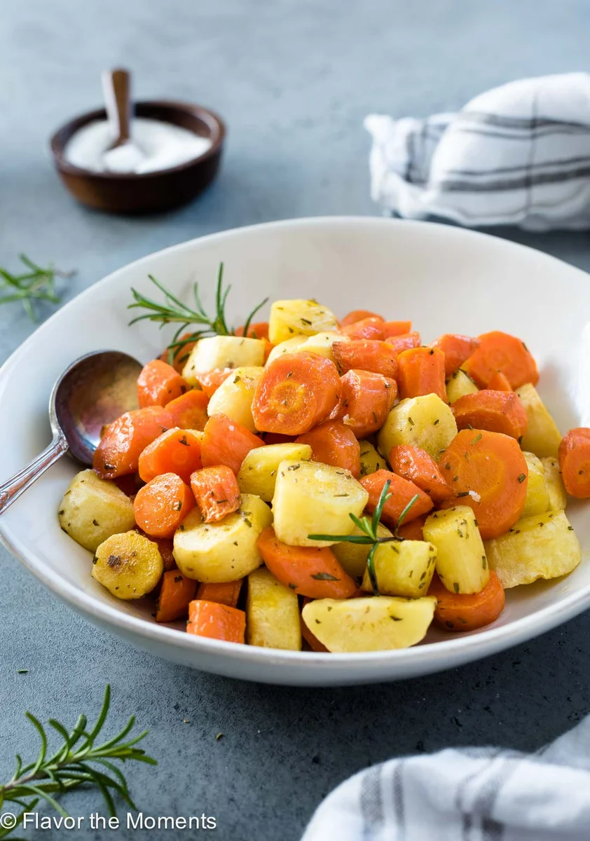 Zanahorias y Chirivías Asadas