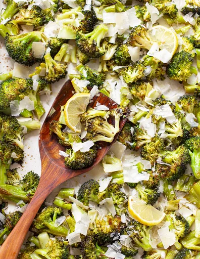 Brócoli Asado con Mantequilla de Limón