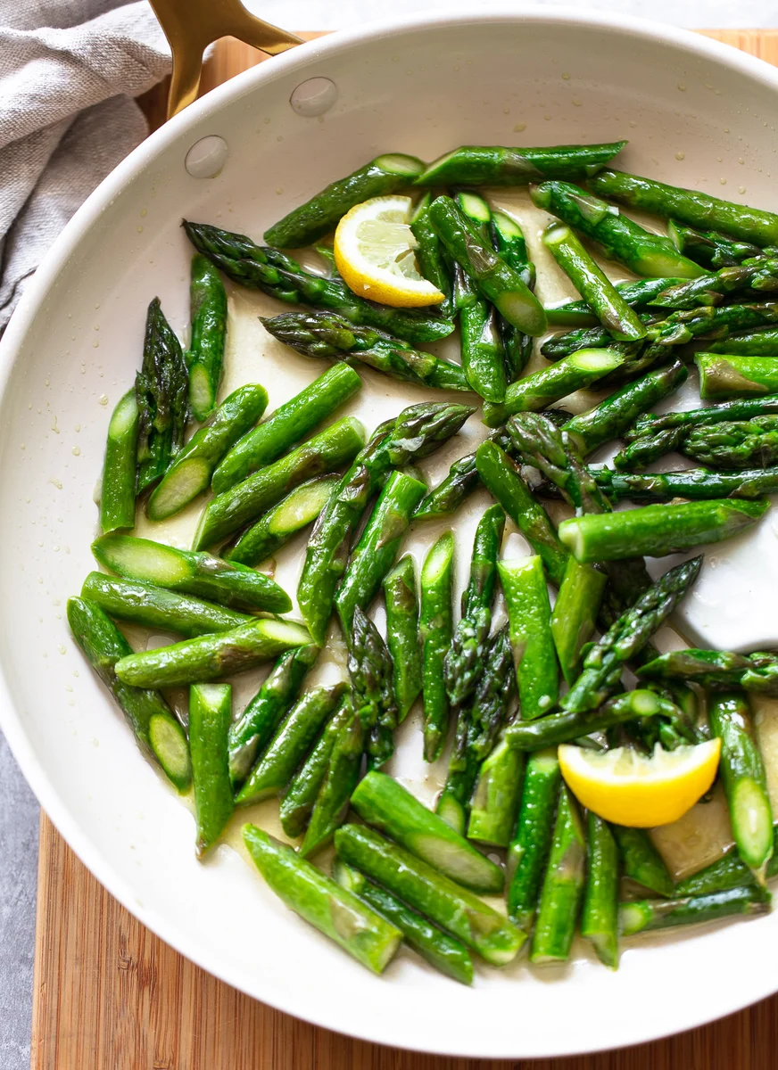 Sauteed Asparagus with Garlic Butter