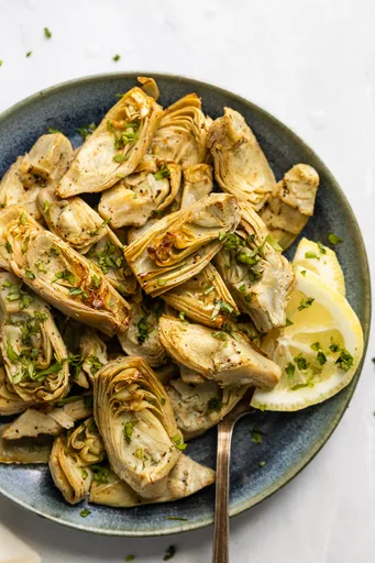 10-Minute Air Fryer Artichoke Hearts (Frozen or Canned)