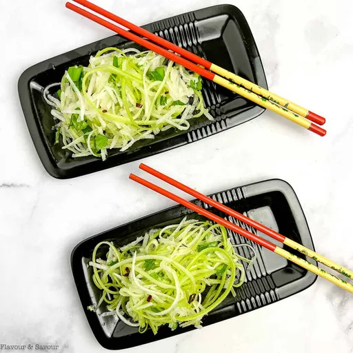 Asian Pear Slaw with Ginger and Lime