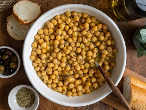 Garbanzos al horno griegos (revithia sto fourno)