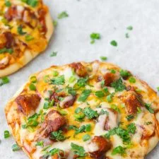 BBQ Chicken Pita Pizza