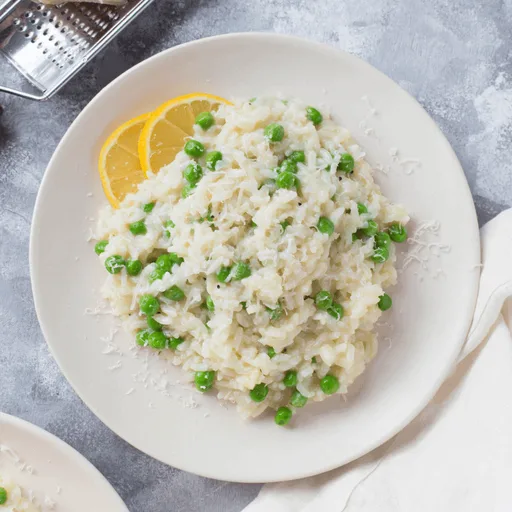 Instant Pot Lemon Pea Risotto