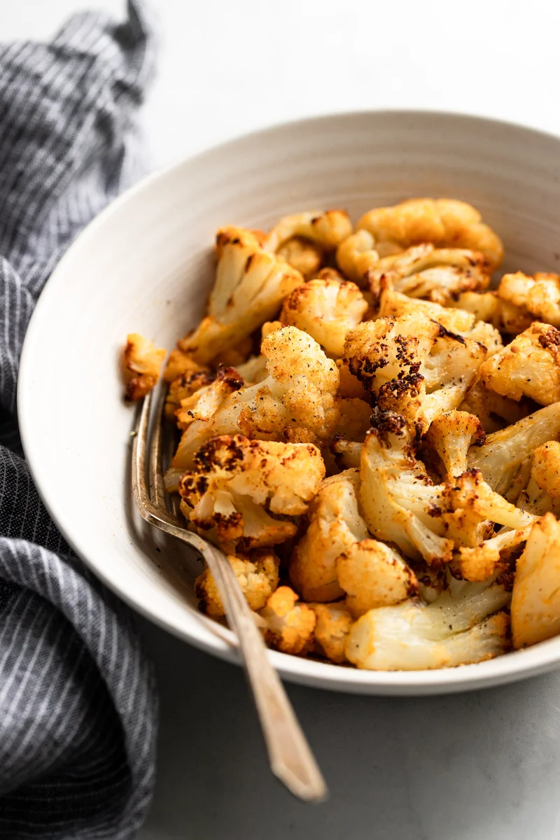 15-Minute Air Fryer Frozen Cauliflower