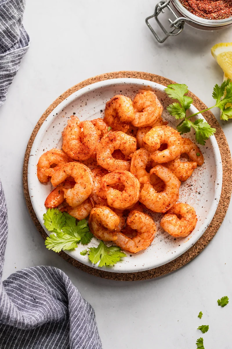 10-Minute Air Fryer Frozen Shrimp (No Thaw)
