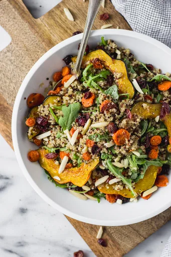 Autumn Acorn Squash Salad