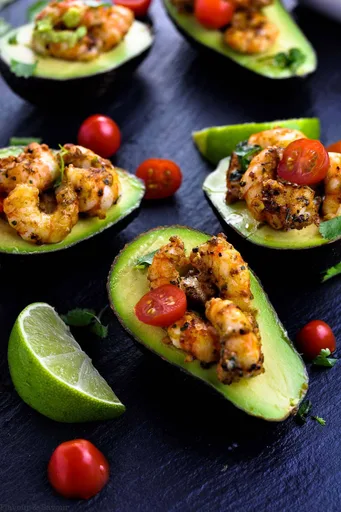 Cajun Shrimp Stuffed Avocado
