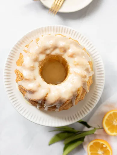 Whole Meyer Lemon Semolina Cake